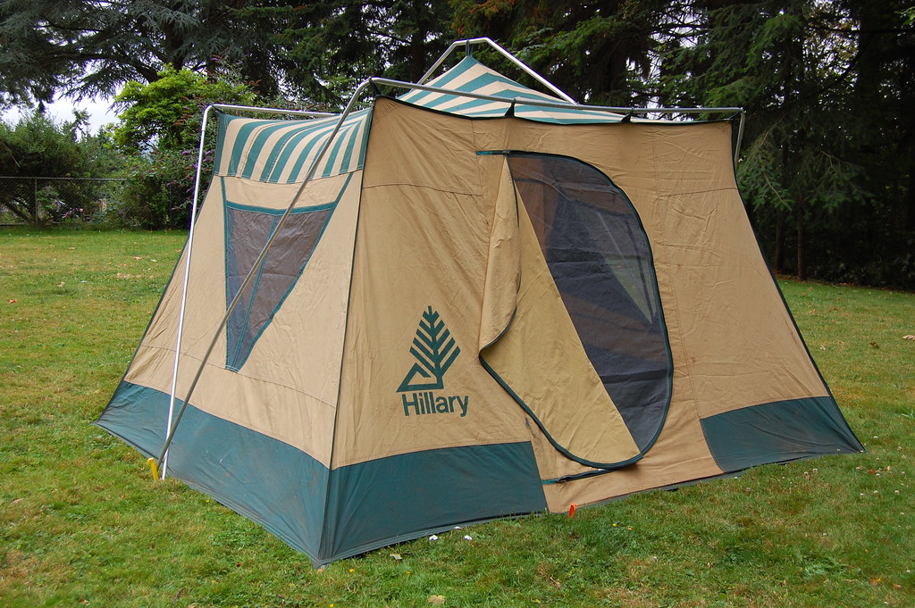 Greatland outdoors 3 room tent setup